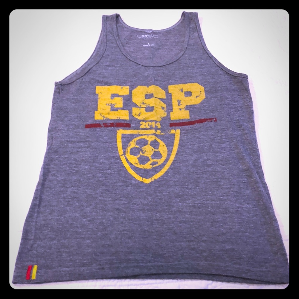 Spain “ESP” Graphic Tank